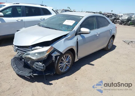 2015 Toyota Corolla Le Plus z USA, uszkodzony, nr VIN 2T1BURHE2FC363190